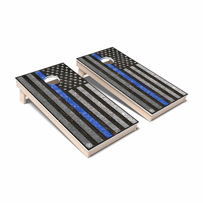 Cornhole Board Thin Line Flag Cornhole Boards - All Weather