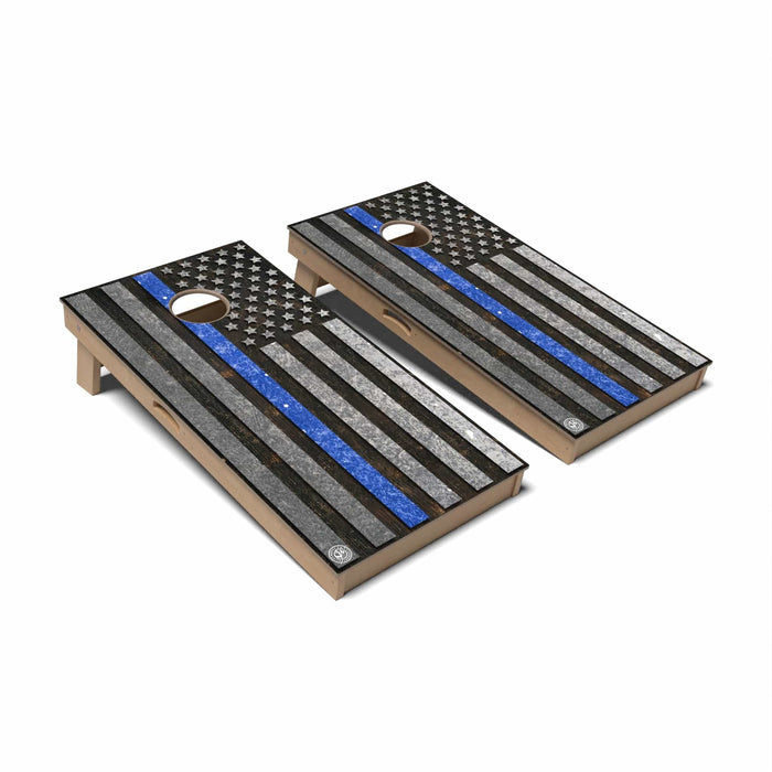 Thin Line Flag Cornhole Boards - Professional Signature