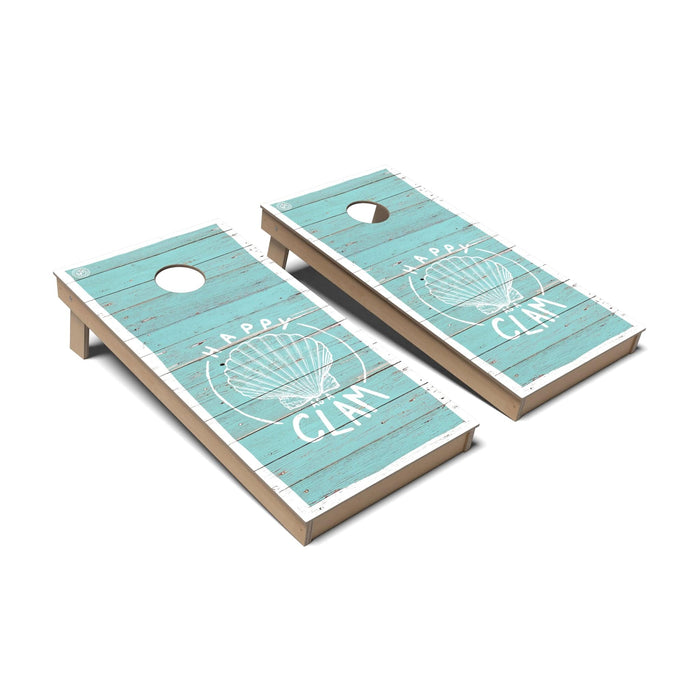 Cornhole Board Coastal Cornhole Boards - Backyard