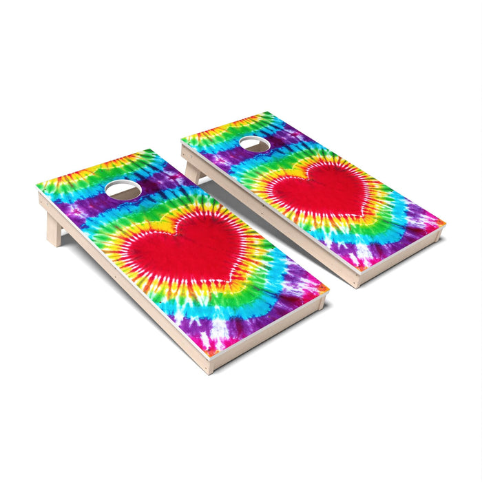 Tie Dye Cornhole Boards - All Weather