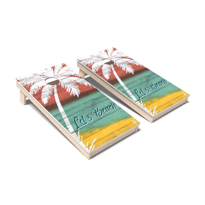 Cornhole Board Coastal Cornhole Boards - All Weather