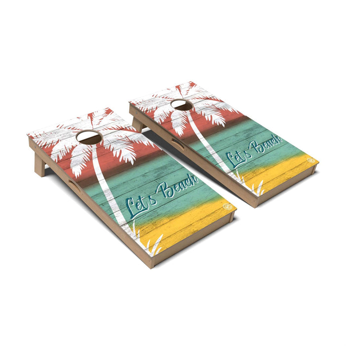 Cornhole Board Coastal Cornhole Boards - Professional Signature