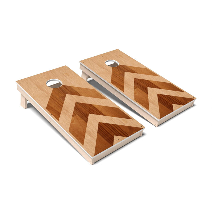 Cornhole Board Geometric Wood Cornhole Boards - All Weather