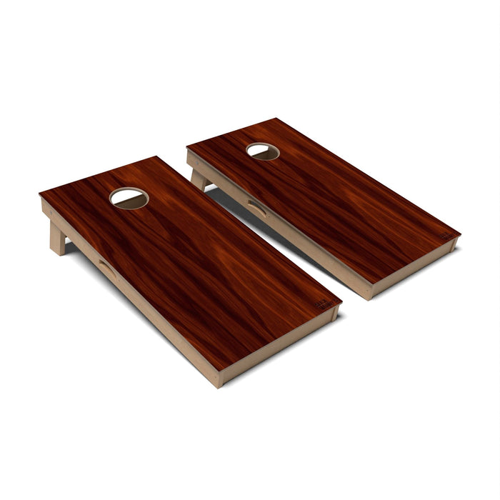 Natural Wood Cornhole Boards - Professional Signature