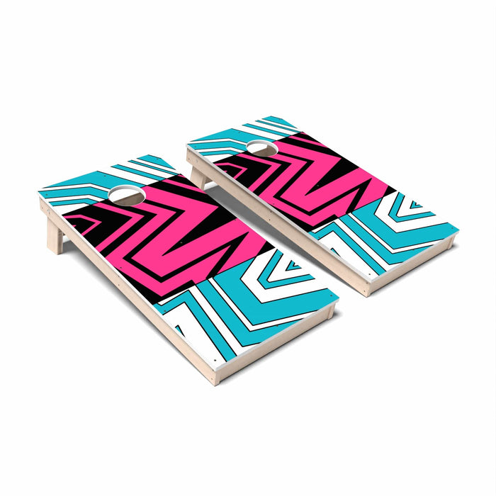 Cornhole Board Miami Vice Cornhole Boards - Backyard