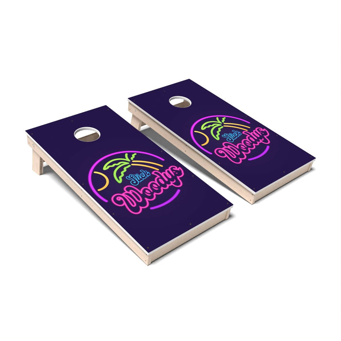 Cornhole Board Miami Vice Cornhole Boards - Professional Signature