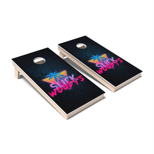 Cornhole Board Miami Vice Cornhole Boards - Professional Signature