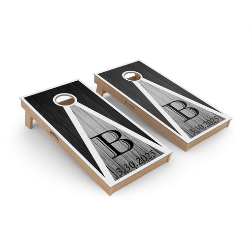 Cornhole Board Monogrammed Custom Cornhole Boards - Pro Series