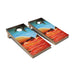 Cornhole Board Coastal Cornhole Boards - Backyard
