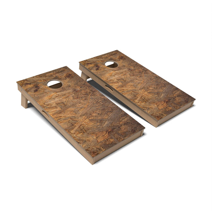 Natural Wood Cornhole Boards - Professional Signature