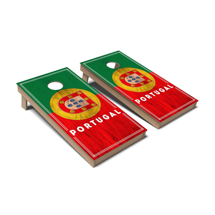 International Flag 2.0 Cornhole Boards - Backyard