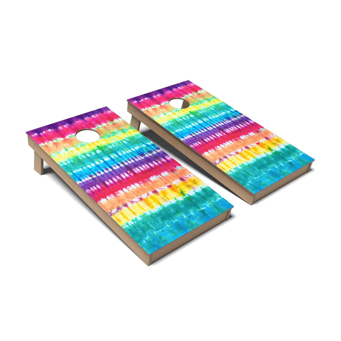Cornhole Board Tie Dye Cornhole Boards - Backyard