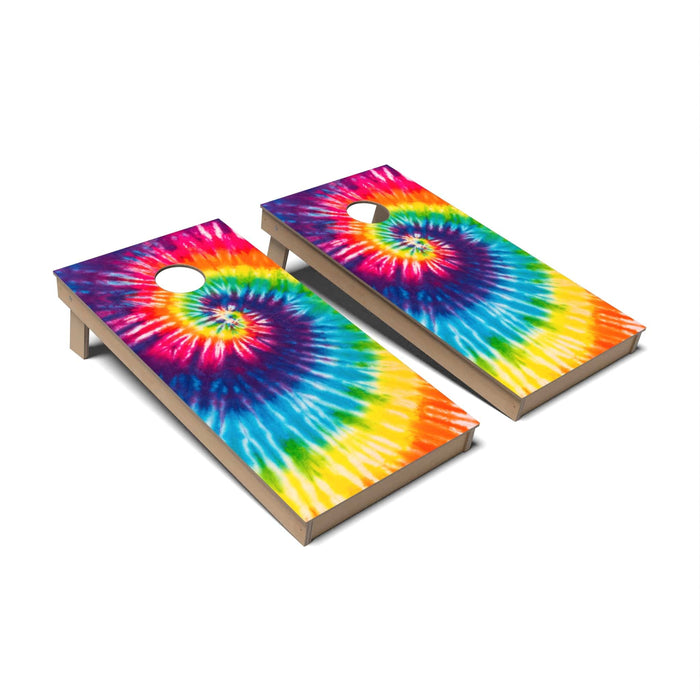 Cornhole Board Tie Dye Cornhole Boards - Backyard