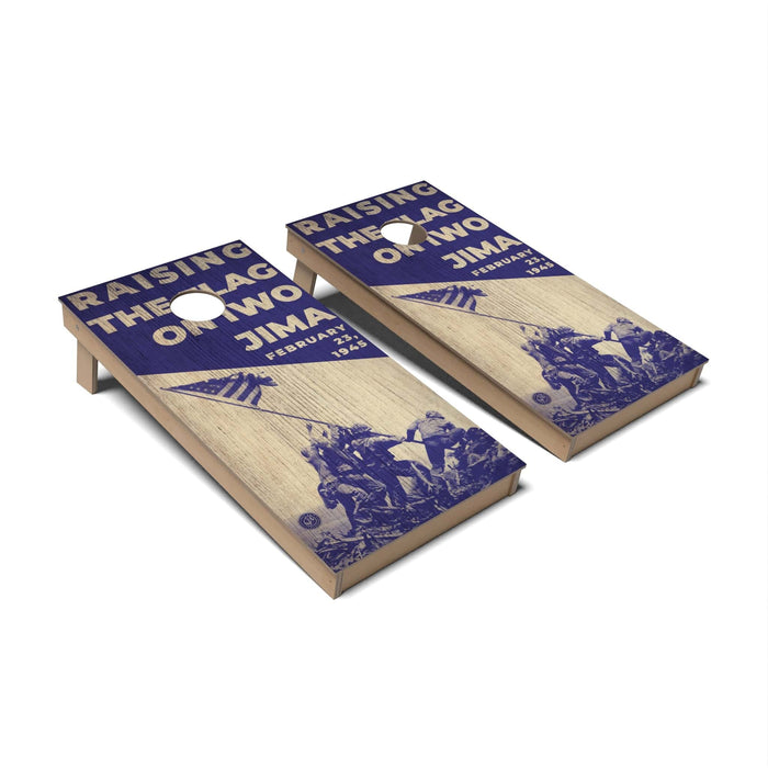 Americana Cornhole Boards - Backyard
