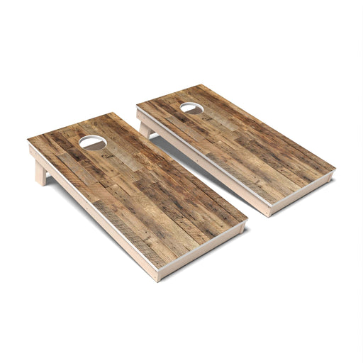 Cornhole Board Rustic Wood Cornhole Boards - All Weather
