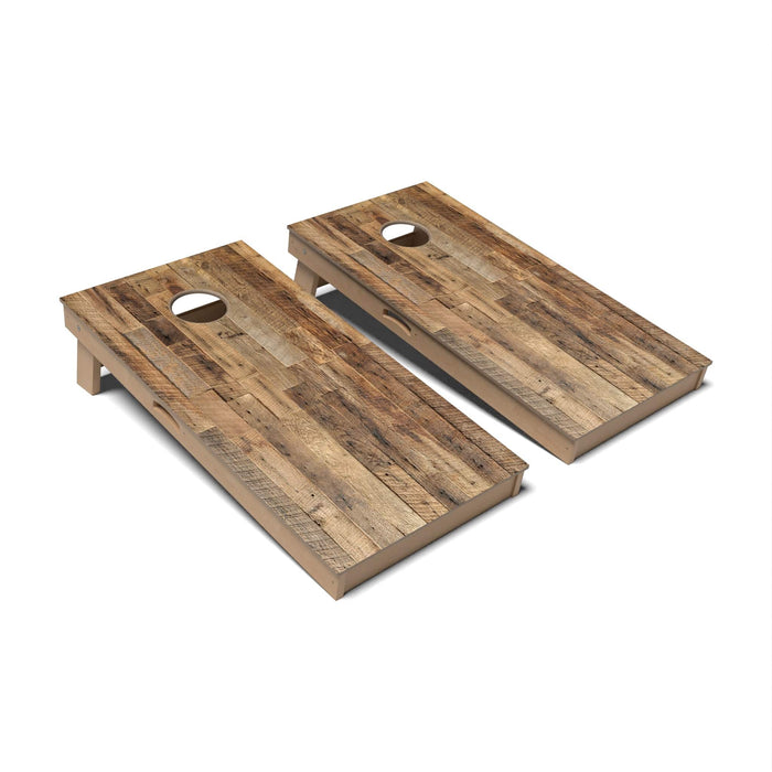 Cornhole Board Rustic Wood Cornhole Boards - Professional Signature
