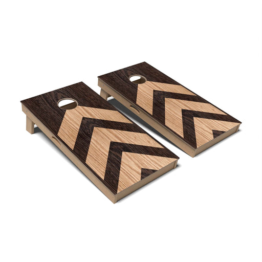 Cornhole Board Geometric Wood Cornhole Boards - Professional Signature
