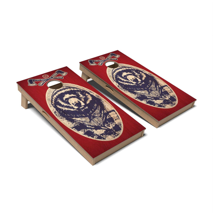 Americana Cornhole Boards - Professional Signature