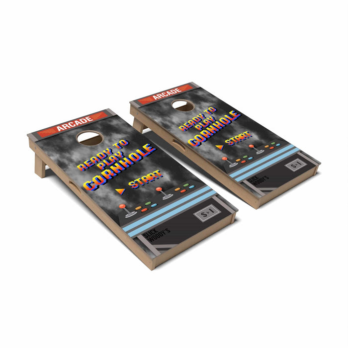 Retro Cornhole Boards - Professional Signature