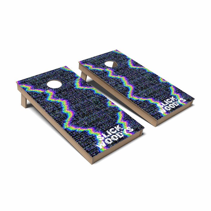 Retro Cornhole Boards - Backyard