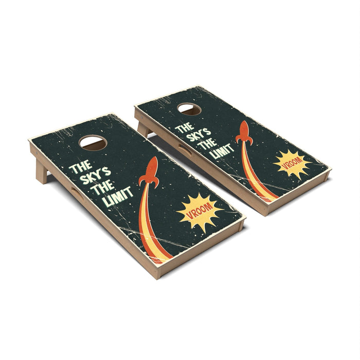Retro Cornhole Boards - Professional Signature