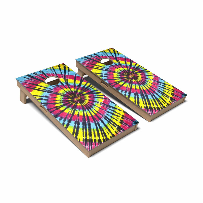 Tie Dye Cornhole Boards - Professional Signature