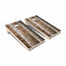 Cornhole Board Rustic Wood Cornhole Boards - All Weather