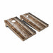 Cornhole Board Rustic Wood Cornhole Boards - Backyard