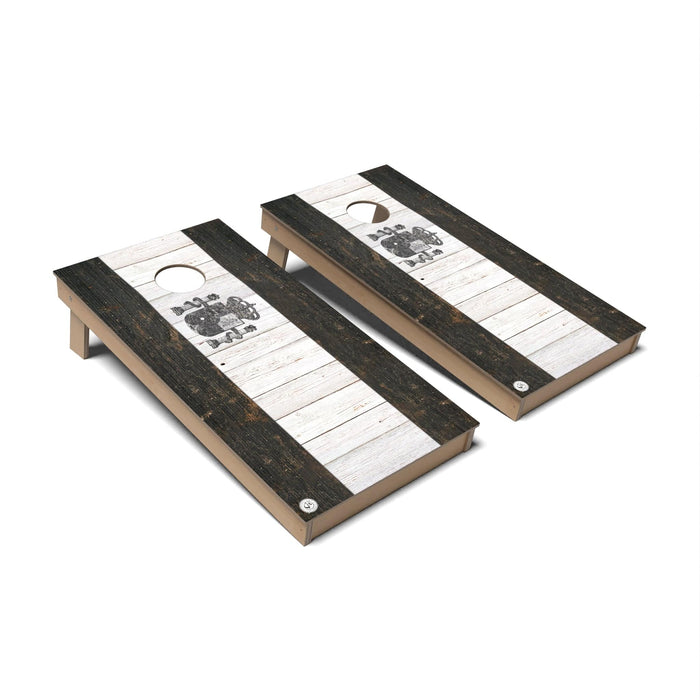 Cornhole Board International Flag Cornhole Boards - Professional Signature