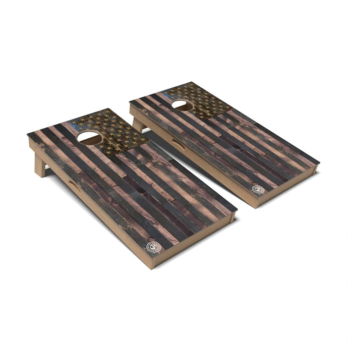 Patriotic Cornhole Boards - Professional Signature