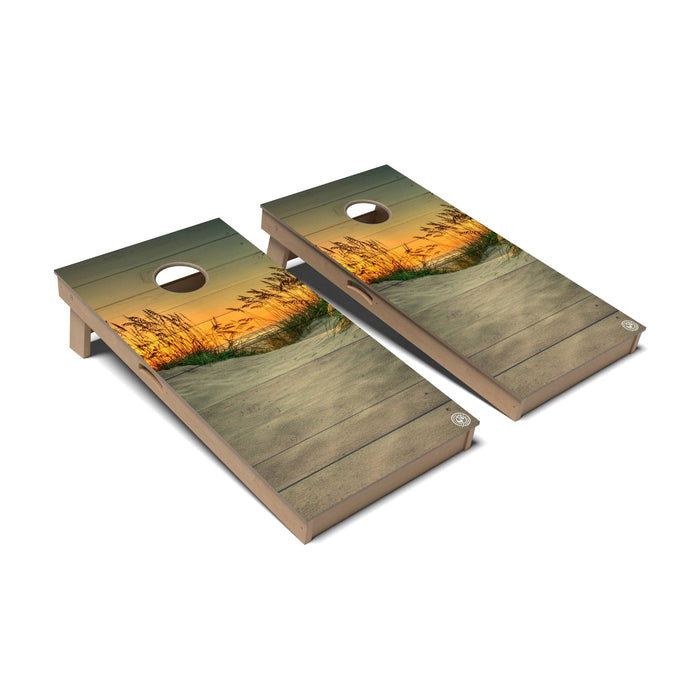 Cornhole Board Coastal Cornhole Boards - Professional Signature