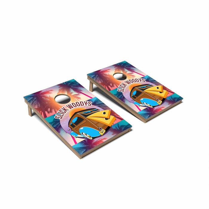 Cornhole Board Miami Vice Cornhole Boards - Tailgate
