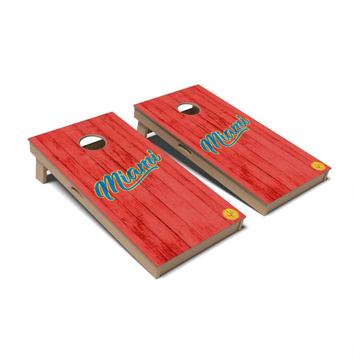 Cornhole Board Miami Cornhole Boards - Professional Signature