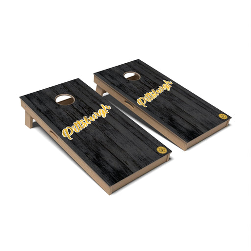 Cornhole Board Pittsburgh Cornhole Boards - Professional Signature
