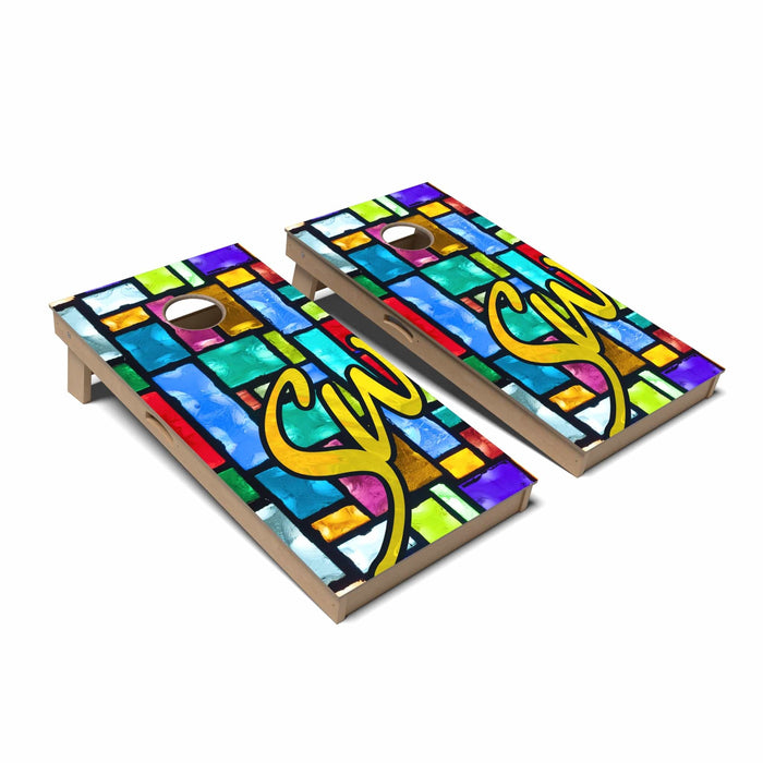 Cornhole Board Artist Cornhole Boards - Professional Signature