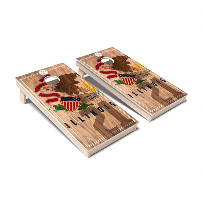 Cornhole Board Illinois Cornhole Boards - All Weather