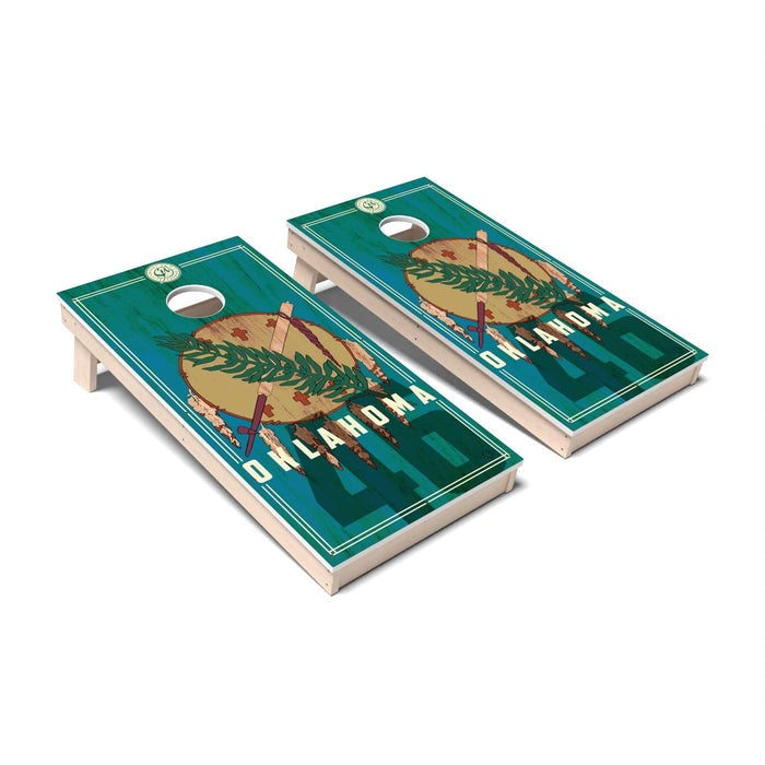 Cornhole Board Oklahoma Cornhole Boards - All Weather