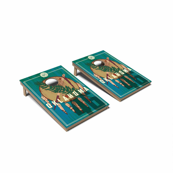 Cornhole Board Oklahoma Cornhole Boards - Tailgate