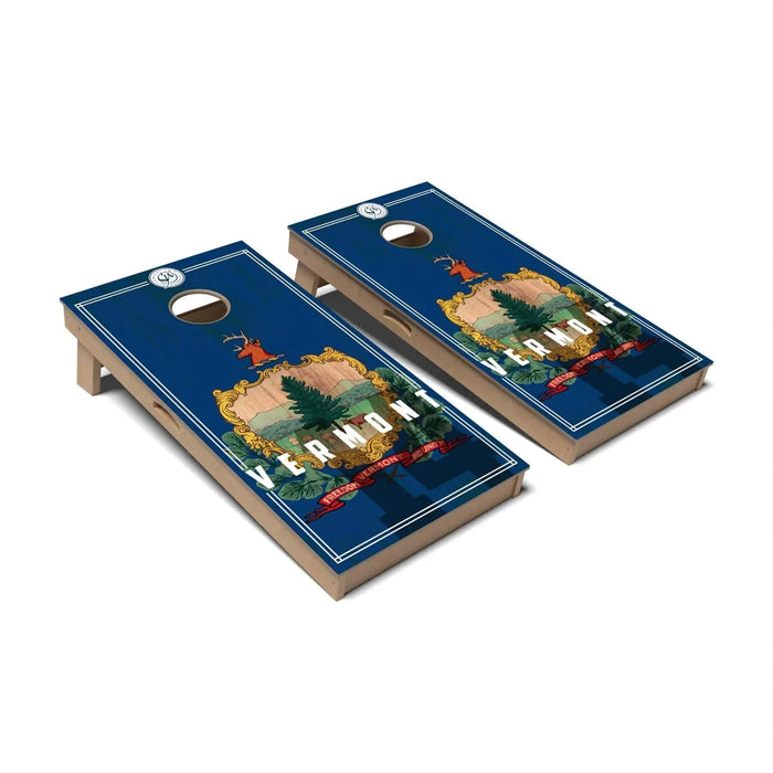 Cornhole Board State Flag 2.0 Vermont Cornhole Boards - Professional Signature