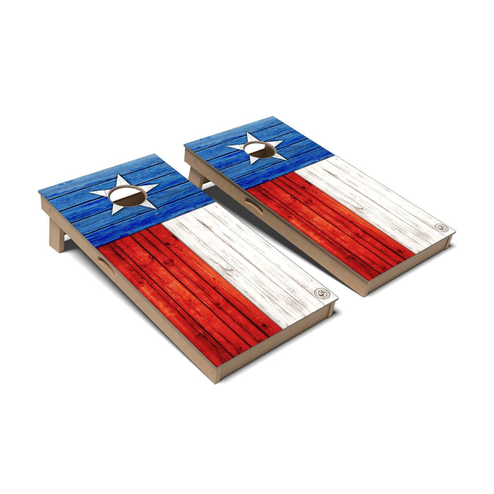 Cornhole Board Texas Cornhole Boards - Professional Signature