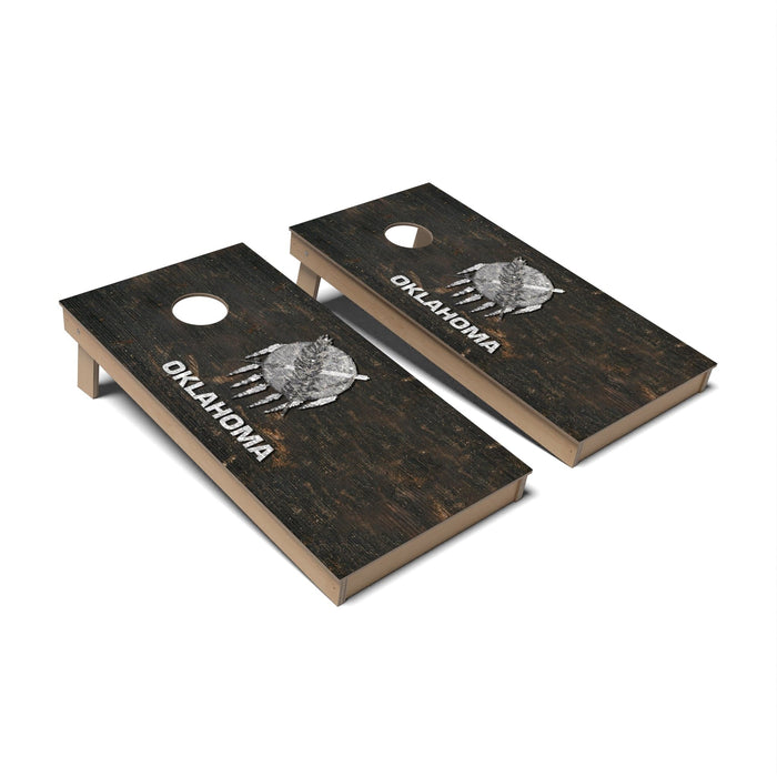 Cornhole Board Oklahoma Cornhole Boards - Backyard