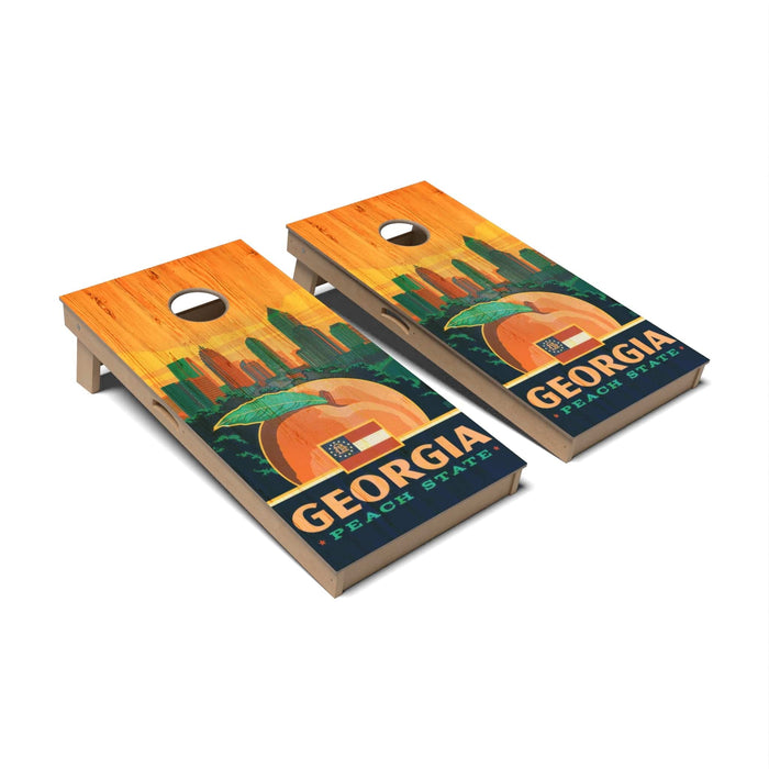 Cornhole Board Georgia Cornhole Boards - Professional Signature