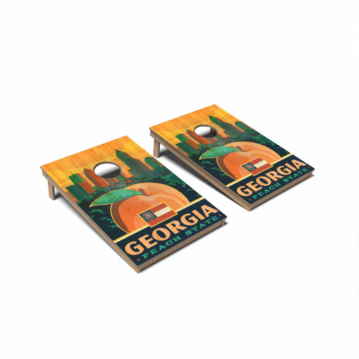 Cornhole Board Georgia Cornhole Boards - Tailgate