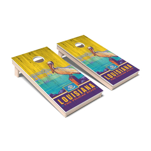 Cornhole Board Louisiana Cornhole Boards - All Weather