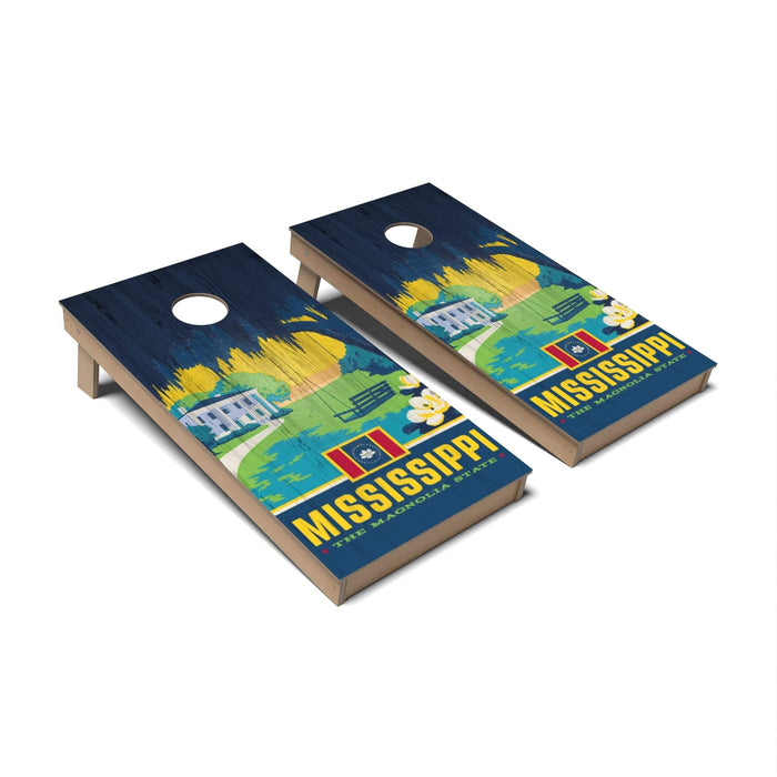 Cornhole Board Mississippi Cornhole Boards - Backyard