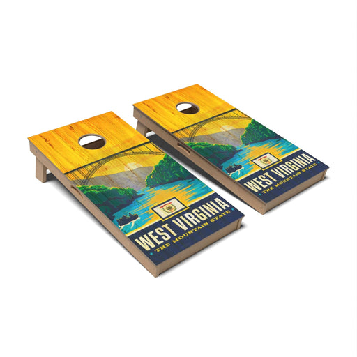 Cornhole Board West Virginia Cornhole Boards - Professional Signature
