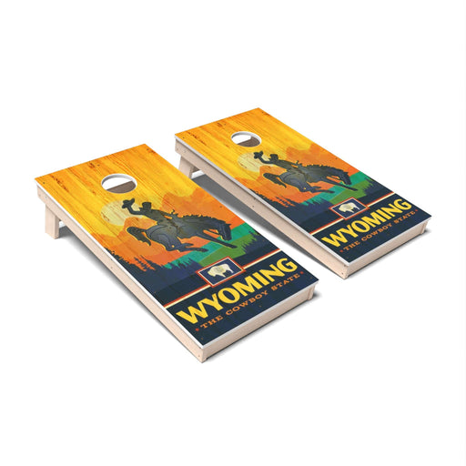 Cornhole Board Wyoming Cornhole Boards - All Weather