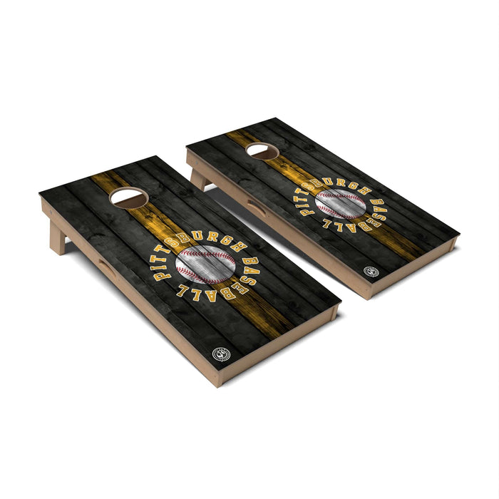 Cornhole Board Pittsburgh Cornhole Boards - Professional Signature