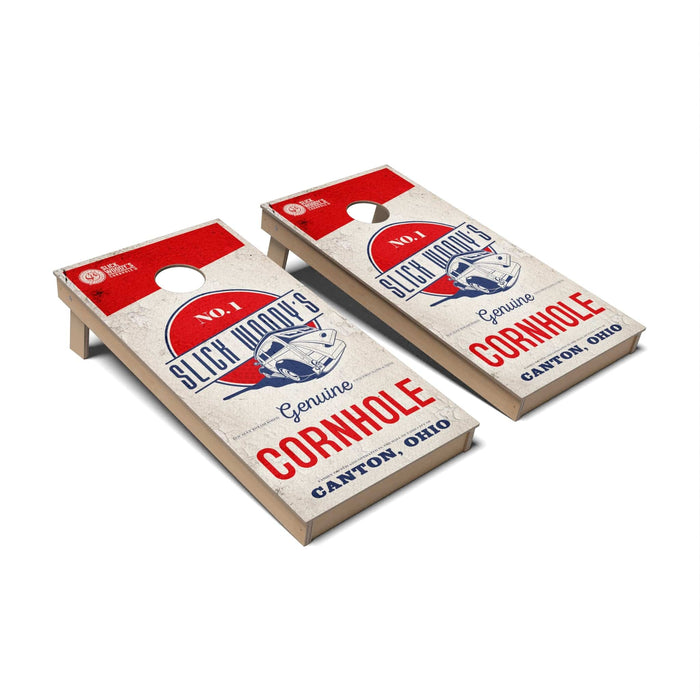 Americana Cornhole Boards - Backyard