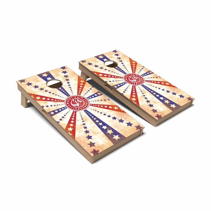 Americana Cornhole Boards - Professional Signature